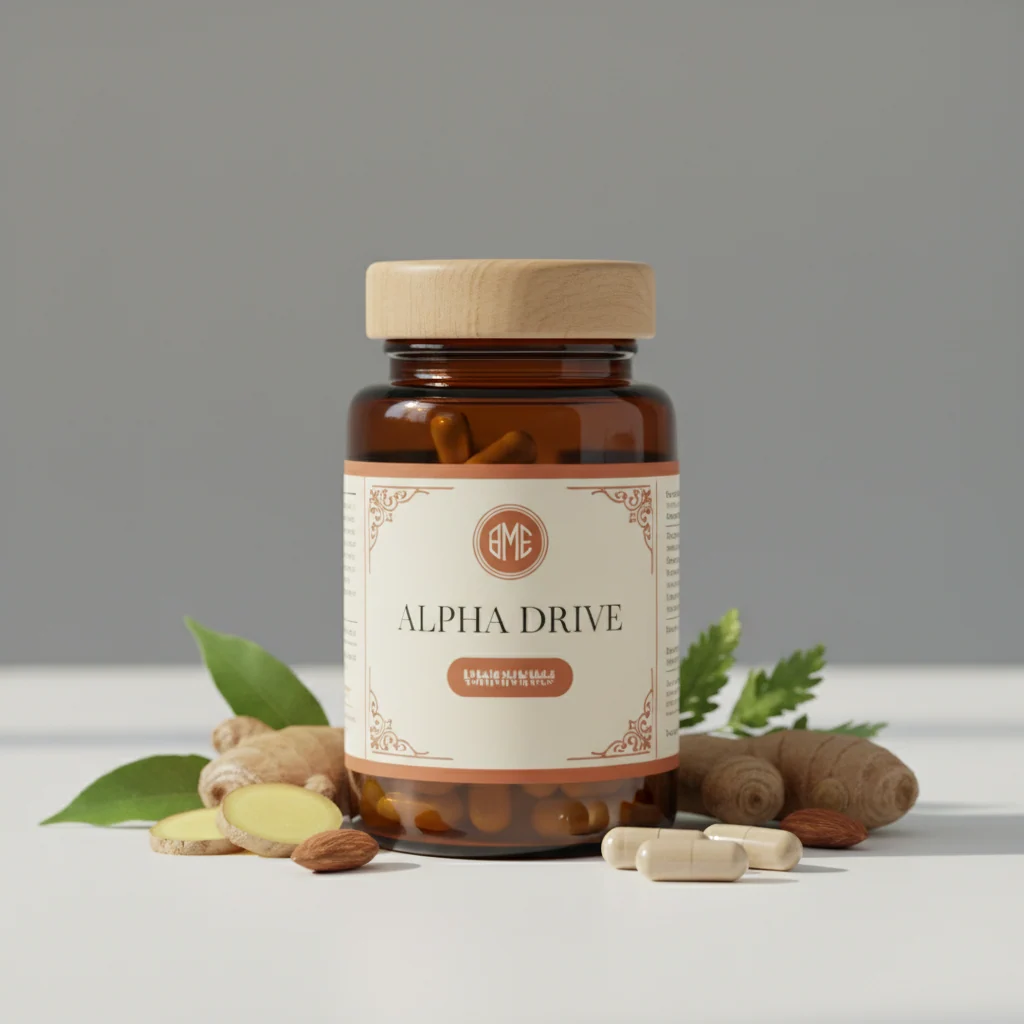 Alpha Drive wit supplement potje - prostaatgezondheid mannen boven 50